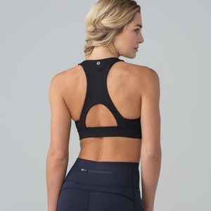 Lululemon Pace Perfect Bra Black Size 6